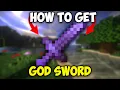 How to Get GOD SWORD in Minecraft 1 21