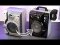 Download Lagu DIY Awesome Bluetooth Speaker with Powerful 15W COB LED Panel running with Parkside 8Ah Smart Accu