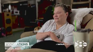 Navarro County woman literally asking for a helping hand
