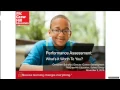 Performance Assessment Webinar What s It Worth to You