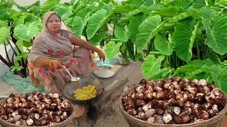 मजेदार चटपटी अरबी की सब्ज़ी ऐसे बनाएं कि हर कोई 2 की जगह 4 रोटी खाए 🤤 | Masaledar Arbi Sabzi