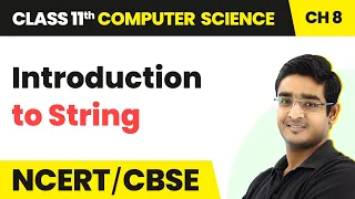 Introduction to Strings - Strings Class 11 Computer Science Chapter 8