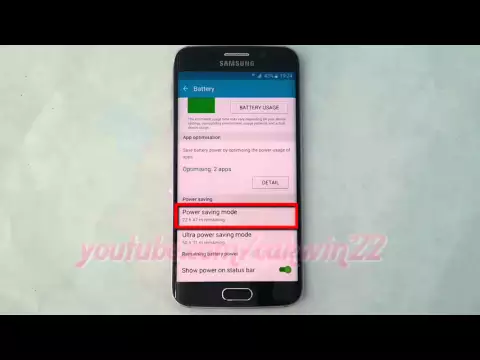 Download MP3 Android Lollipop : How to Automatically start Power Saving Mode by battery percentage on Galaxy S6