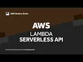 AWS Lambda Serverless API CRUD