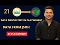 How To Read Data From JSON File In Playwright Data Driven Test In Playwright