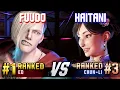 Download Lagu SF6 ▰ FUUDO (#1 Ranked Ed) vs HAITANI (#3 Ranked Chun-Li) ▰ High Level Gameplay