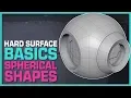 Maya Hard Surface Modeling Spherical Shapes