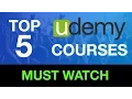 Top 5 UDEMY Web Development Courses in 2017