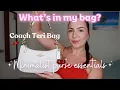 WHAT S IN MY BAG Minimalist purse essentials Coach Teri Shoulder Bag