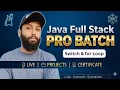 Master Java Switch For Loop in One Shot Core Java Day-13