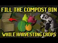 WORKING How to Fill a Compost Bin While Harvesting Crops Quick Easy Guide OSRS