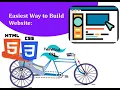Easiest Way Build Website In Just 5 min Tailwind CSS