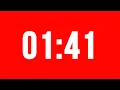 1 Minute 41 Second Timer With Alarm Without Music