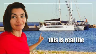 The Very UNGLAMOROUS REALITY of Living on a Catamaran
