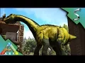 GOLDEN BRONTOSAURUS MUTATION BRONTO TAMING BREEDING - Ark Survival Evolved S3E125