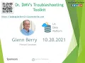 Dr DMV s Troubleshooting Toolkit by Glenn Berry