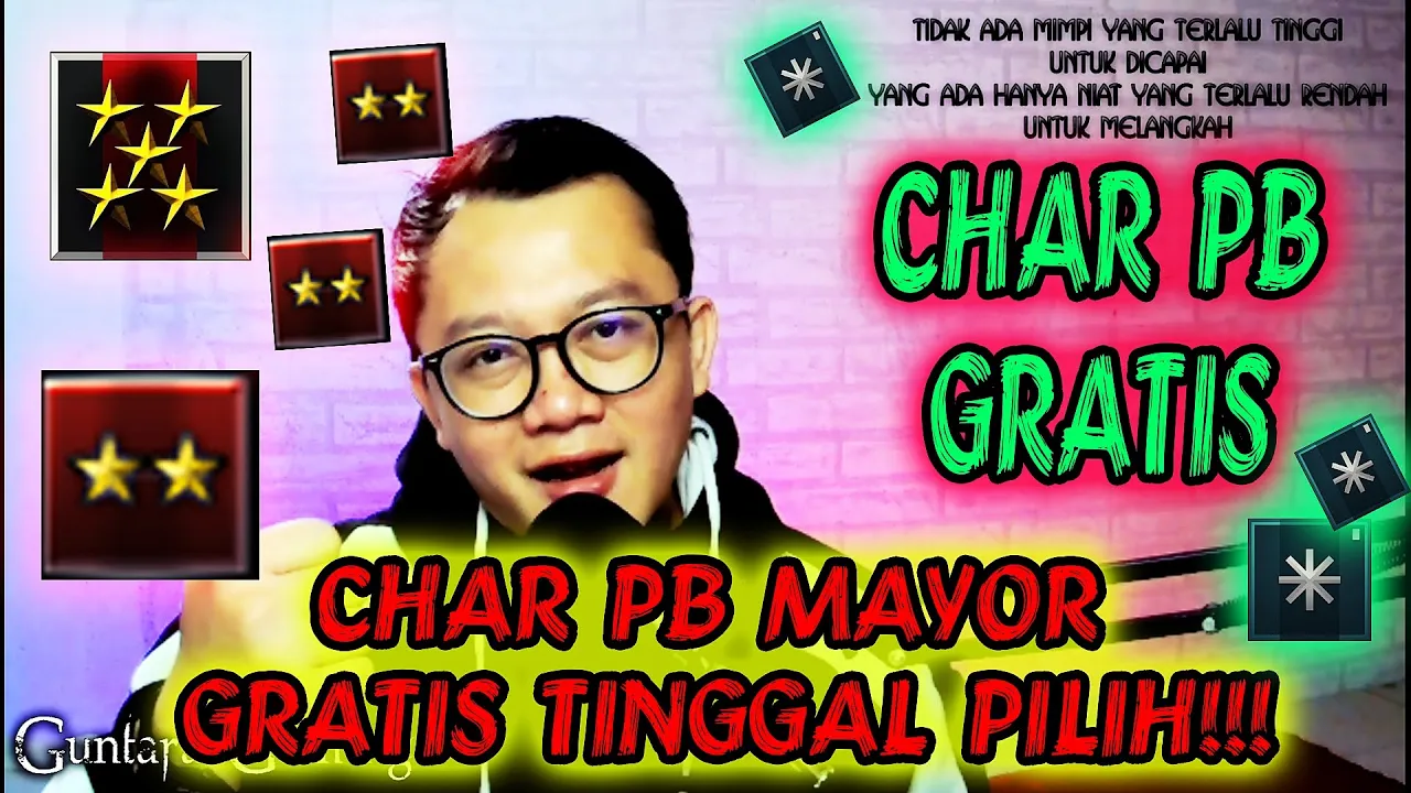 BAGI BAGI CHAR PB GRATIS SPESIAL TAHUN BARU!