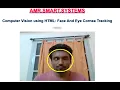 Computer Vision using HTML JS - Face And Eye Cornea Tracking