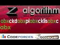 Z algorithm String Algorithms Competitive Programming Codechef Codeforces
