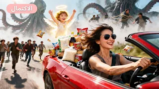 الوحوش تهاجم والجميع يهرب لكن فتاة خارقة بنت ملجأ فائق الحماية لأمها في 3 ثوان فقط 