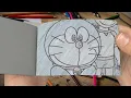 Doraemon Cartoon Flipbook Nobita and Doraemon go to the beach Flip Book Artist 2024
