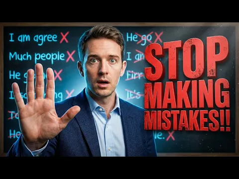 A1 語彙レッスン：Stop Making Mistakes with the Present Continuous!（English with Edward）