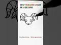 How to Draw a Goat Very easy Goat Drawing Tutorial in 20 seconds
