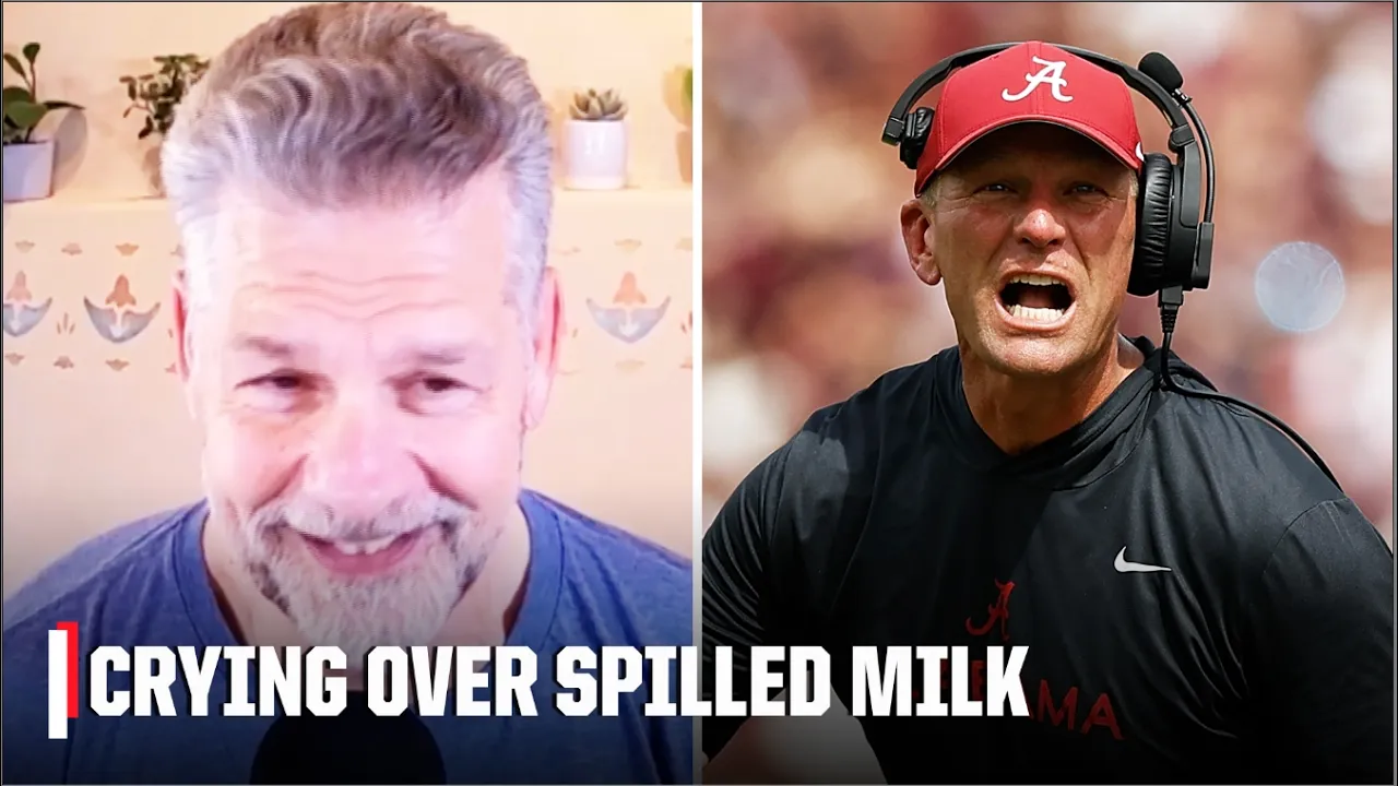 Georgia vs. Alabama + crying over WHAT?! | The Golics