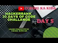 HACKERRANK 30 DAYS OF CODE DAY 5 LOOPS JAVA PROGRAMING