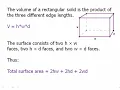 Geometry Rectangular Solids
