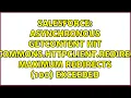 Asynchronous getContent hit org apache commons httpclient RedirectException Maximum redirects