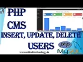User Insert Update Delete CMS Blog Application CMS Project Tutorial PHP and MySQL 2020