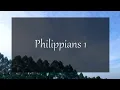 A reading of Philippians 1 from the New Living Translation