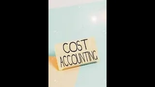 Lesson 2 Introduction To Cost Accounting 