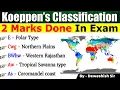 Koppen s Climatic Classification Geography Koeppen s Scheme Climatic Regions of India