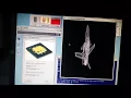 SGI Indigo R3K wireframe 3D demo