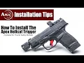 How To Install The Apex Action Enhancement Trigger For The Hellcat incl Thumb Safety
