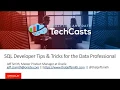SQL Developer Tips Tricks for the Data Professional