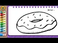 Relaxing Bakery Items Art Therapy Beautiful Coloring Pages