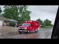Olney IL - Carle Ambulance Responding During Tornado Watch Apr 27 2026