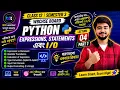 Python Expressions Statements Lecture 4 Part 1 Class 12 Semester 3 WBCHSE