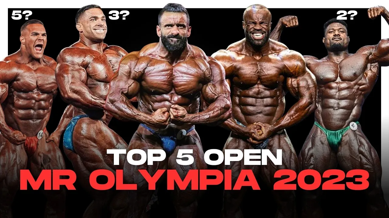 TOP 5 OPEN DEL MR OLYMPIA 2023 || MI PREDICCIÓN Y ANÁLISIS || ¿QUIÉN GANARÁ?