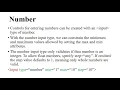 HTML5 Input Types and Autocomplete