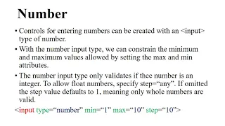 HTML5 Input Types and Autocomplete