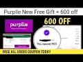 Purplle New Free Gift 600 off purple coupon code today coupon 2026 for Purplle