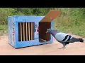 Download Lagu Best Quick Bird Trap Using Vital Cardboard Box And Woods - How To Make Bird Trap