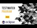 Test Match Program using If Else Condition in Java Eclipse Java