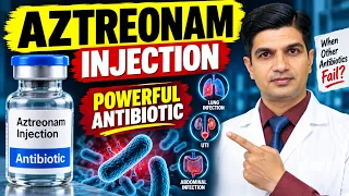 Aztreonam Injection: यह Powerful Antibiotic किन Infection में दी जाती है?
