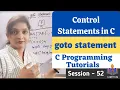 C-52 - goto statement in C in C
