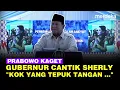 Lagu Prabowo Kaget Soal Gubernur Cantik Sherly Tjoanda: Kok yang Tepuk Tangan ...